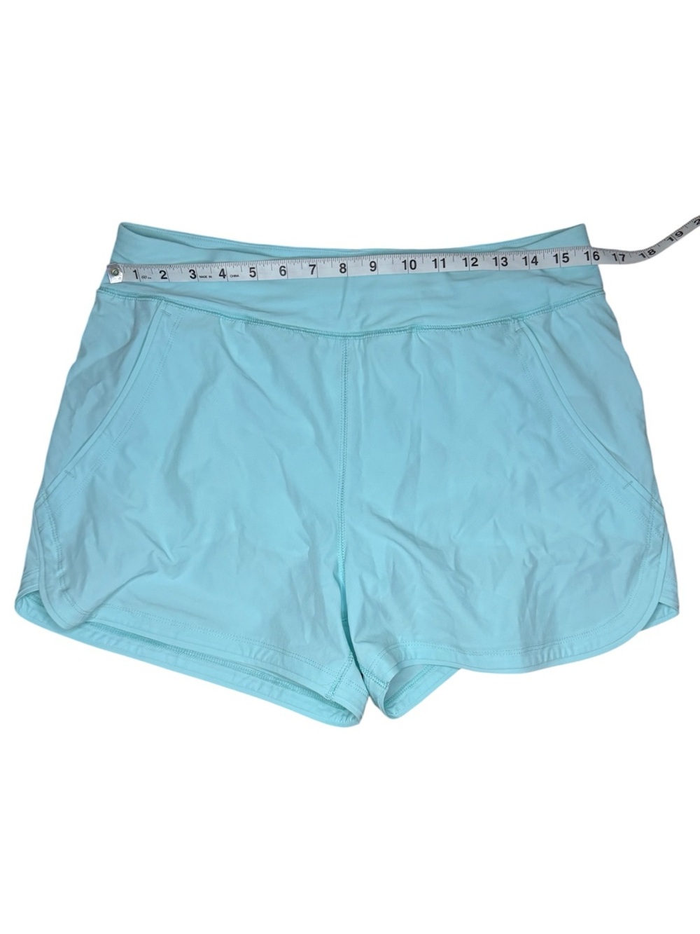 Lands' End Quick Dry Elastic Waist Board Shorts Swim Cover-up Shorts with Panty - Picture 13 of 16
